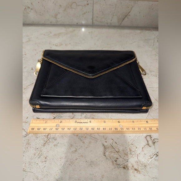 Rebecca Minkoff Black Envelope Clutch